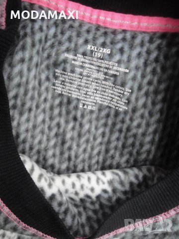 3XL+ Нова блуза от полар , снимка 7 - Блузи с дълъг ръкав и пуловери - 34854937