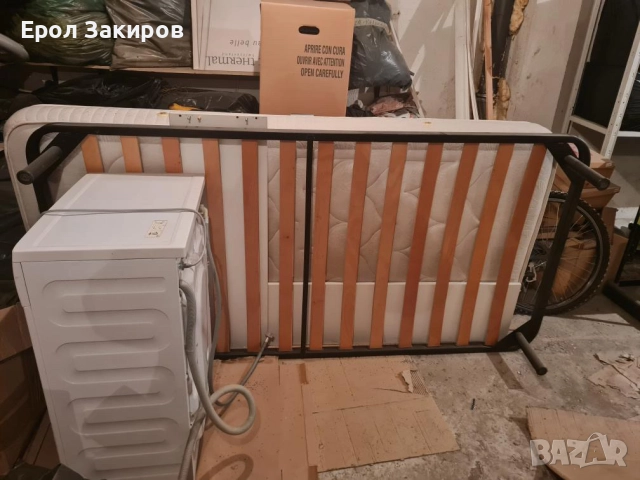 Единично легло с матрак