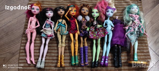 Колекция кукли Monster High , снимка 1 - Кукли - 43342192