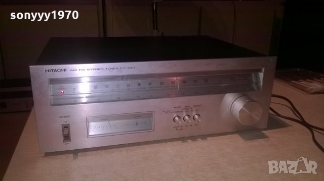 поръчан!!!hitachi ft-340 stereo tuner-made in japan-внос швеицария, снимка 2 - Ресийвъри, усилватели, смесителни пултове - 26260165
