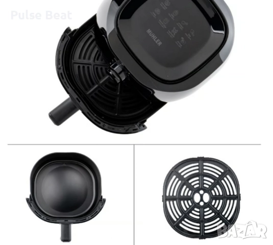 Фритюрник с горещ въздух MFX-414M, 4L, 1500W, механичен, снимка 2 - Фритюрници - 52429534