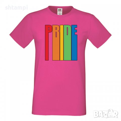 Мъжка тениска Pride 3 multicolor Прайд,Празник.Повод,Изненада, снимка 9 - Тениски - 37103543