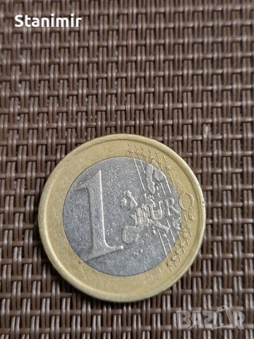 1 ЕВРО ИСПАНИЯ, снимка 2 - Нумизматика и бонистика - 53458058