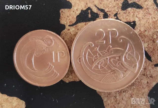 Монети Ирландия  - 2 бр [1982]