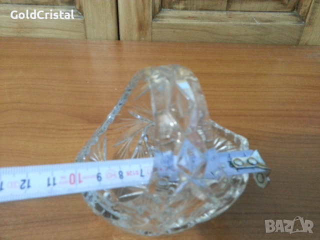 Кристална кошничка за бижута , снимка 4 - Антикварни и старинни предмети - 36382205