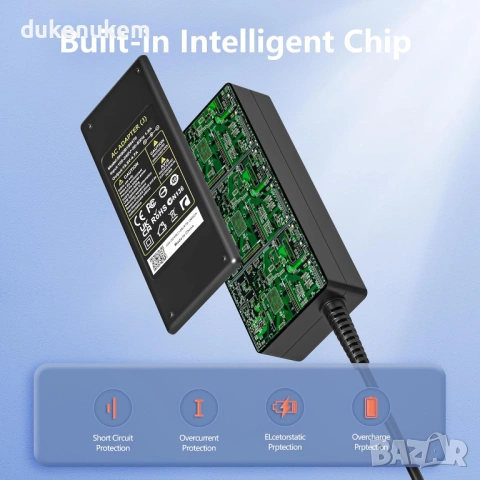 Зарядно за лаптоп за Sony VAIO 90W NATNO – 19.5V 4.7A, снимка 5 - Части за лаптопи - 53353561