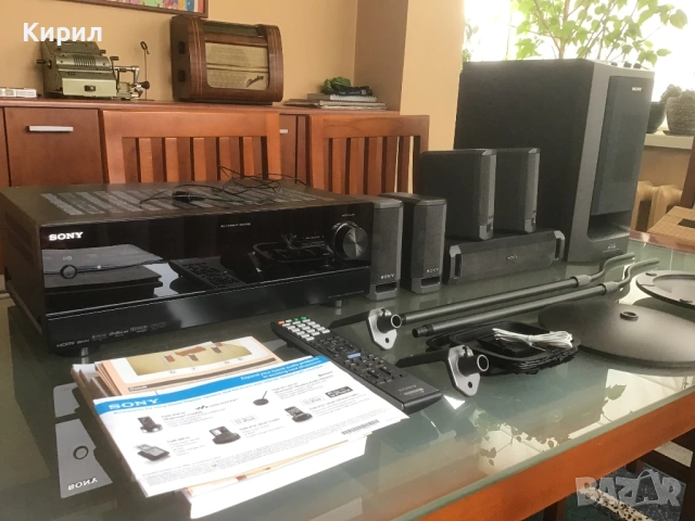 SONY STR-DN1000 (5xHDMI BRAVIA THEATRE) / SONY SS-315 (SS-CN 315) / SONY SA-WMS 315 , снимка 5 - Аудиосистеми - 53580796
