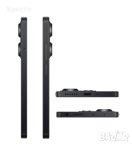 НОВ!!! Xiaomi Redmi Note 14S, 8GB, 256GB, Midnight Black + подарък протектор, снимка 4 - Xiaomi - 53432169
