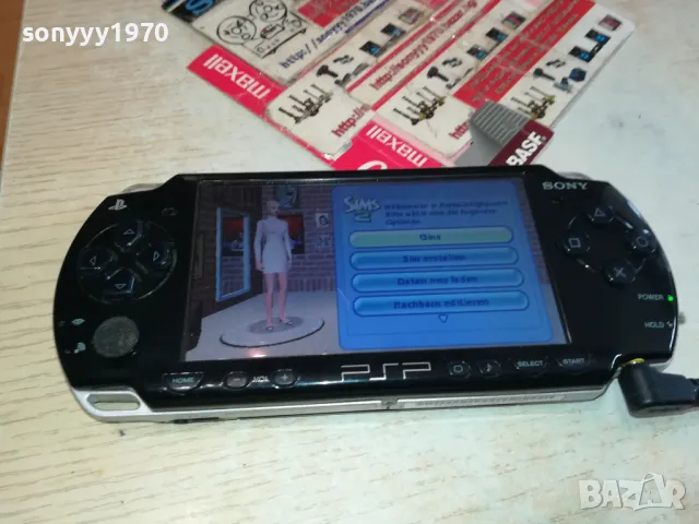 SONY PSP 2004+SIMS 2 КОНЗОЛА С ИГРА ОТ ГЕРМАНИЯ 1603251154