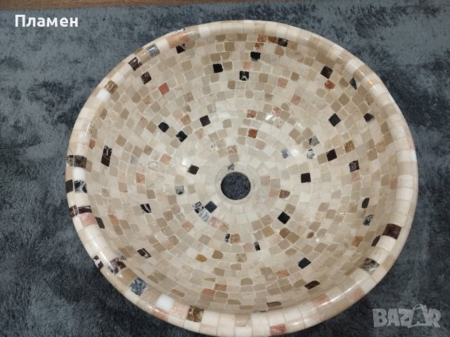 Мраморна мивка ръчна изработка , снимка 3 - Декорация за дома - 43107698