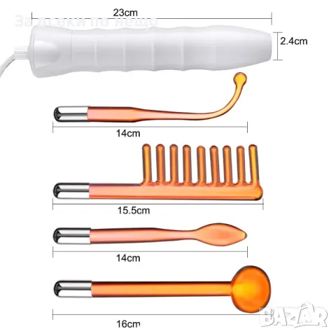 4в1 преносим дарсонвал, снимка 9 - Козметични уреди - 48807801
