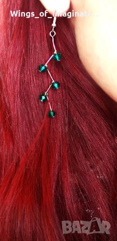 Обеци ръчна изработка със сребро 925, снимка 3 - Обеци - 32215103