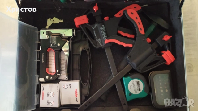 НОВ Метален куфар Mannesmann с НЕПОЛЗВАНИ инструменти,108 части от чужбина, снимка 6 - Куфари с инструменти - 52306136