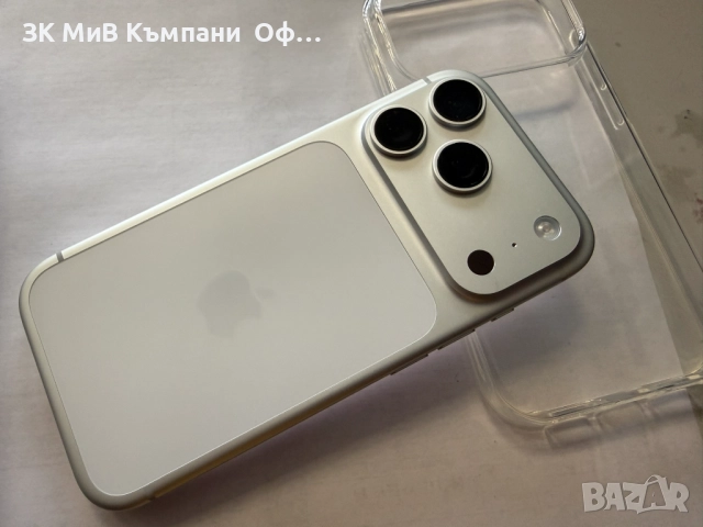 Мобилен телефон Iphone 17 Pro 256GB Silver 100%, снимка 5 - Apple iPhone - 52958172
