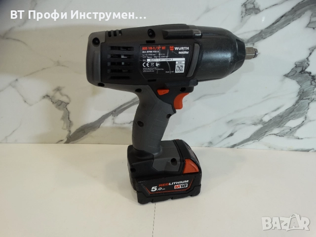 Wurth ASS 18 1/2 HT - Мощен гайковерт, снимка 2 - Други инструменти - 52419353
