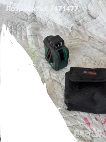 Лазерен нивелир оригинален бош bosch зелен лъч, снимка 4 - Измервателни инструменти - 46814243