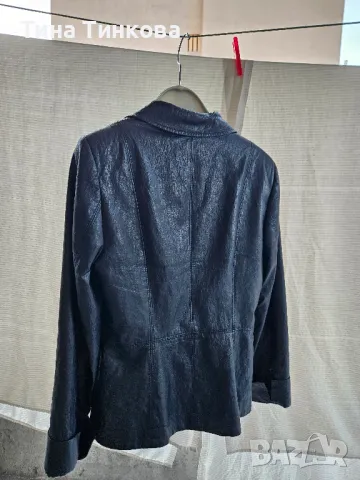 Кожено сако Роси фешън, снимка 4 - Сака - 47716704