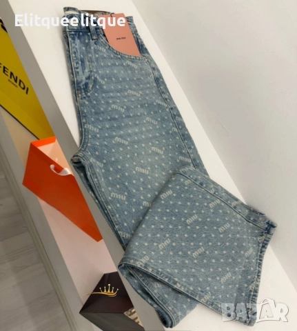 дънки miu miu fendi, снимка 4 - Дънки - 52237455