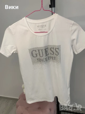 Тениска Guess размер S, снимка 11 - Тениски - 51036368