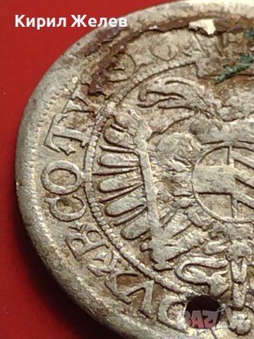 Сребърна монета 6 кройцера 1678г. Леополд първи Свещена Римска Империя 13717, снимка 12 - Нумизматика и бонистика - 42984449