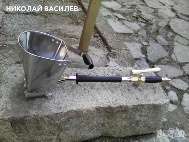 Питай наличен ли е  / Пистолет  за нанасяне  на  мазилки /шприц / пневматичен има  с 3  и  4   дюзи., снимка 2 - Други инструменти - 43788230