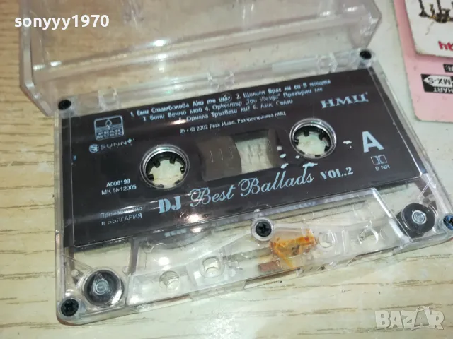 BEST BALLADS-ORIGINAL TAPE 1301251509, снимка 3 - Аудио касети - 48664613