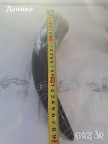 Чаша от естствен рог за пиене.  Викингска чаша , снимка 7 - Подаръци за мъже - 48169265