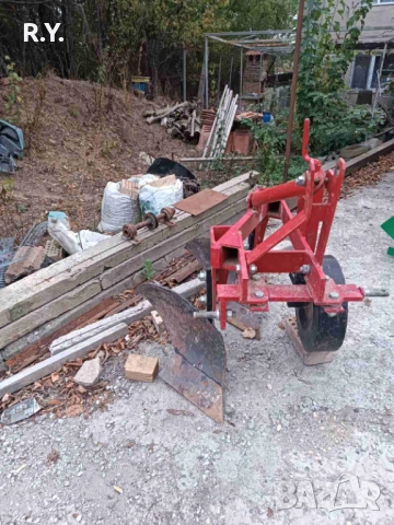 Продавам плугове за малък трактор , снимка 2 - Селскостопанска техника - 52073083