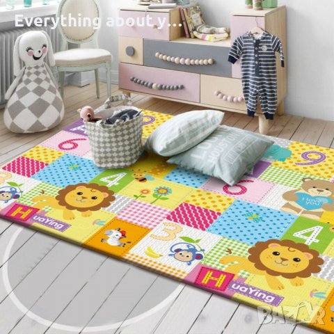 Меко килимче за игра с 2 лица - размери 180х100см., снимка 16 - Килими - 34810264