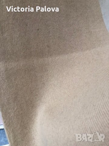 Вълнен дълъг шал,нюдов цвят, снимка 3 - Шалове - 27614886