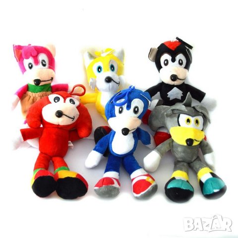 Плюшена играчка Супер соник