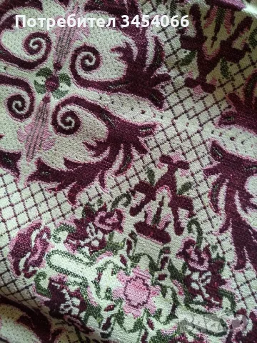 Нова дамаска с  ресни 200/220., снимка 1