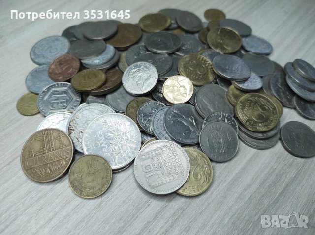 100 бр. монети Франция