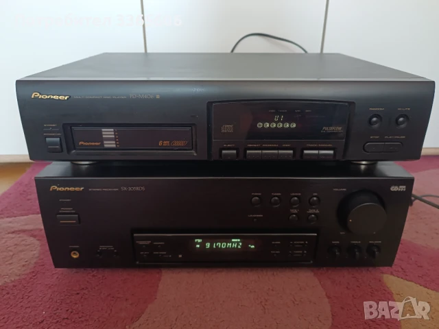  Стерео ресийвър и CD  Pioneer , снимка 2 - Ресийвъри, усилватели, смесителни пултове - 51079281