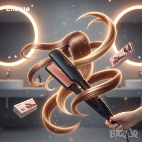 Преса за изправяне на коса, снимка 5 - Преси за коса - 52865174