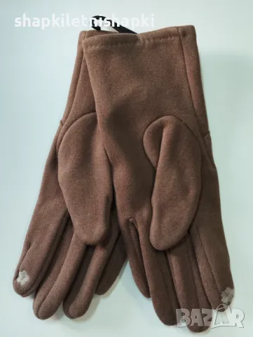 Дамски ръкавици Кашмир - 35, снимка 2 - Шапки - 45659941