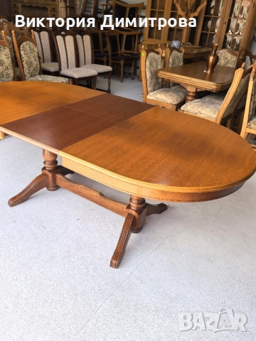 Разтегателна трапезна маса , снимка 5 - Маси - 51714387