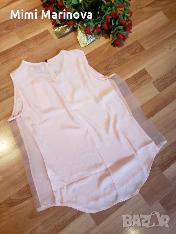 Намален!!!Нежно розов топ, снимка 3 - Корсети, бюстиета, топове - 27951596