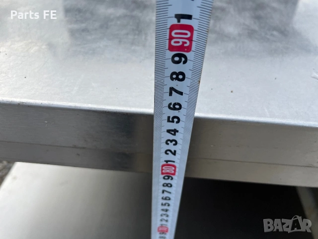 Професионална работна маса с два рафта неутрално оборудване, снимка 6 - Обзавеждане на кухня - 53054633