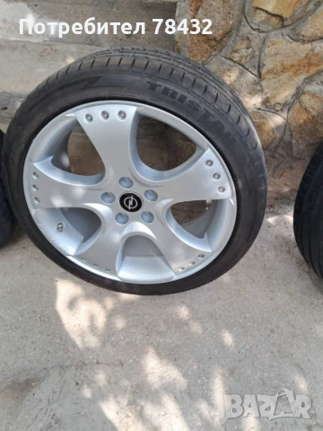  Джанти с гуми 225/40/18-5x110-Opel*Saab*Alfa, снимка 4 - Гуми и джанти - 51326277