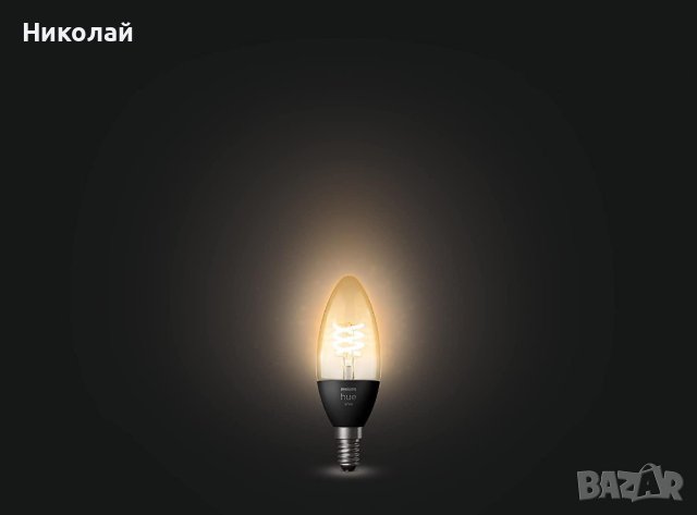 Philips Hue White E14 крушка, снимка 2 - Крушки - 43898745