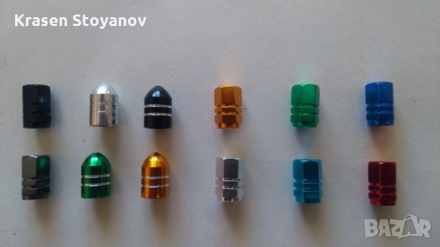 Капачки за вентили на велосипед, колело,кола, мотор, мотор, скутер и т.н., снимка 1