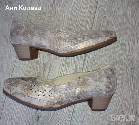 Немски ортопед. естеств. 41 р-р, с две сваляеми стелки и ширина на ходило Н, снимка 3 - Дамски ежедневни обувки - 32551045