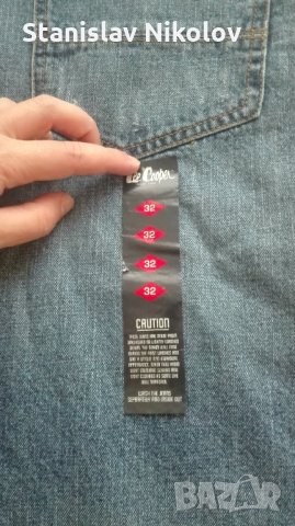 Нови къси гащи Lee Cooper 3/4 (Denim), снимка 6 - Къси панталони - 32802008