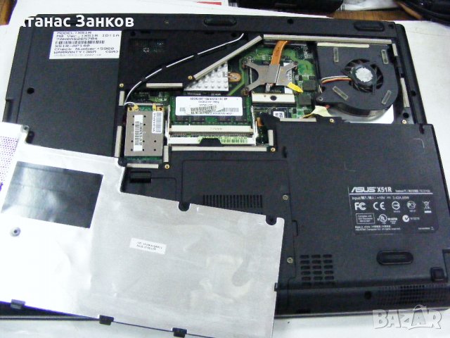 Лаптоп за части ASUS X51R номер 2, снимка 4 - Лаптопи за дома - 26714916
