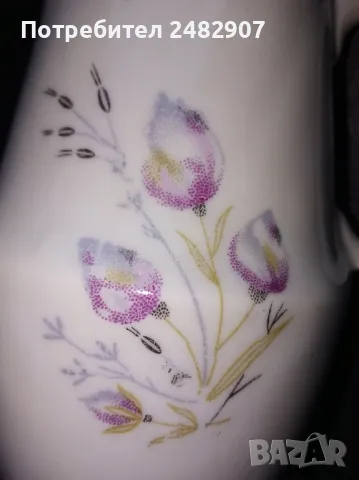 Ретро порцеланова каничка, снимка 6 - Колекции - 47565026