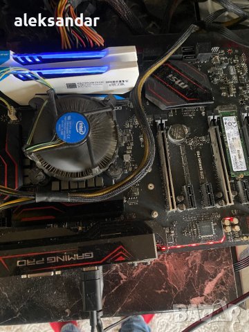 MSI Z 250 gaming pro intel I5 7600k SSD и рам , снимка 3 - Дънни платки - 43337572