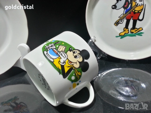 Стар български порцелан детски комплект , снимка 7 - Антикварни и старинни предмети - 53329082