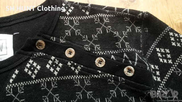 WE NORWEGIANS 100% Merino Wool за лов туризъм свободно време размер L блуза 100% Мерино вълна - 360, снимка 5 - Блузи - 40879505