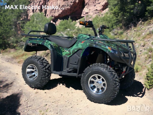 Електрическо АТВ/ATV MaxMotors Animal SPORT 6000W+ Green Camouflage